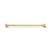 Thumbnail Image 1 of 14K Hollow Gold Industrial Barbell - 14G 1 1/2”
