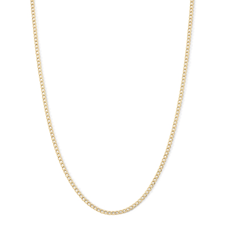Main Image 1 of 10K Gold Bonded Curb Chain - 16"