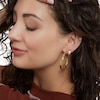 Thumbnail Image 3 of 14K White Gold CZ Heart Stud - 18G 5/16G