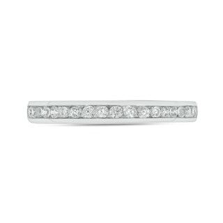 Sterling Silver 1 CT. T.W. Lab-Grown Diamond Round Shaped Ring Set - Size 7