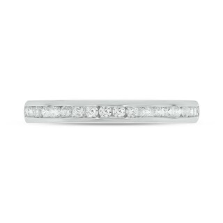 Sterling Silver 1 CT. T.W. Lab-Grown Diamond Square Shaped Ring Set - Size 7