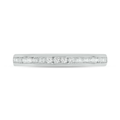 Sterling Silver 1 CT. T.W. Lab-Grown Diamond Square Shaped Ring Set - Size 7