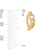 Thumbnail Image 2 of Yellow Ion-Plated Chain Link Clicker Hoop  - 14G 7/16"