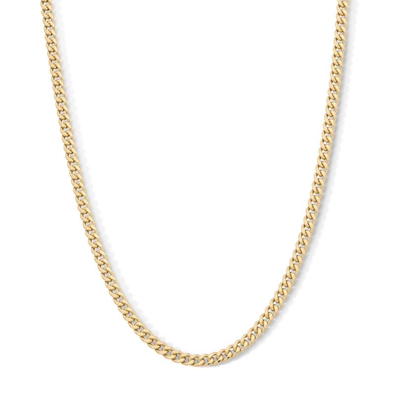 Main Image 1 of 10K Gold Bonded Cuban Curb Chain - 18"