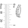 Thumbnail Image 2 of Solid Stainless Steel Chain Link Clicker Belly Button Ring - 14G 7/16”