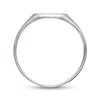 Thumbnail Image 2 of Sterling Silver Name Oval Signet Ring