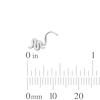 Thumbnail Image 4 of Semi-Solid Stainless Steel CZ, Ball and Snake Nose Stud Set - 20G 5/16"