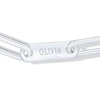 Thumbnail Image 2 of Sterling Silver Engravable Paper Clip Chain Bracelet - 7.5"