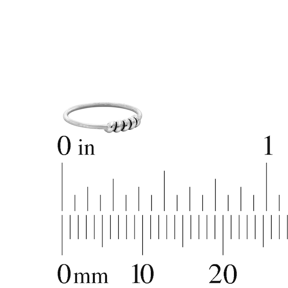Semi-Solid Sterling Silver Champagne Crystal Flower and Bee Nose Stud and Ring Set - 22G 3/8