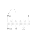 Thumbnail Image 4 of Semi-Solid Sterling Silver Infinity and Ball Nose Stud and Ring Set - 22G 5/16”