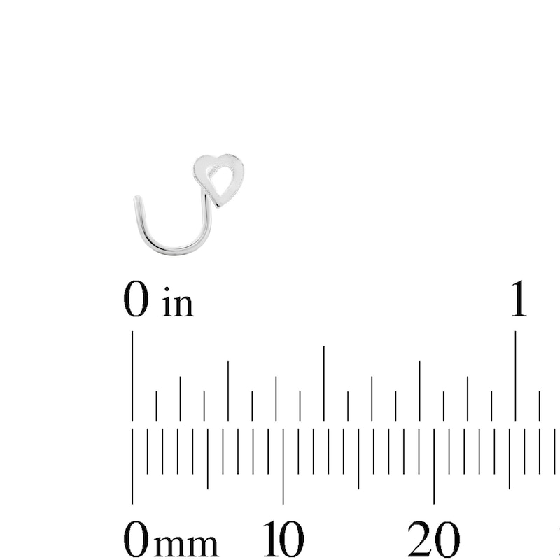 Main Image 3 of Semi-Solid Sterling Silver Pink CZ and Simulated Pink Opal Nose Stud Set - 22G 5/16”