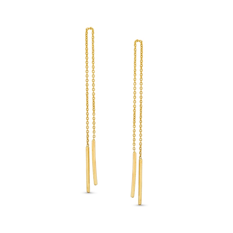Main Image 1 of 10K Gold Threader Earrings