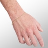 Thumbnail Image 3 of 14K Hollow Gold Rope Chain Bracelet - 8"