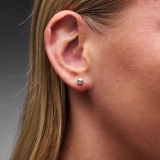 Solid Sterling Silver 5mm Ball Studs