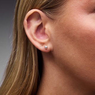 Solid Sterling Silver 4mm Ball Studs