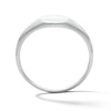 Thumbnail Image 3 of Solid Sterling Silver Signet Ring - Size 10