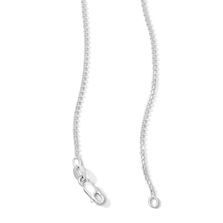 Solid Sterling Silver Rolo Chain - 18"