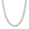 Solid Sterling Silver Miami Cuban Curb Chain - 22"