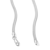 Thumbnail Image 3 of Solid Sterling Silver Herringbone Chain - 18"