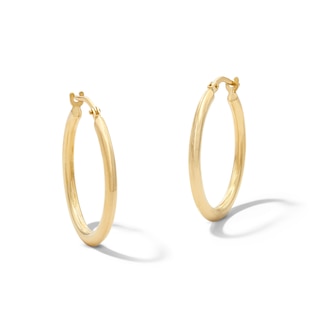 10K Gold Bonded 23mm Hoops