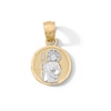 Thumbnail Image 1 of 10K Two-Tone Solid Gold Mini St. Jude Charm