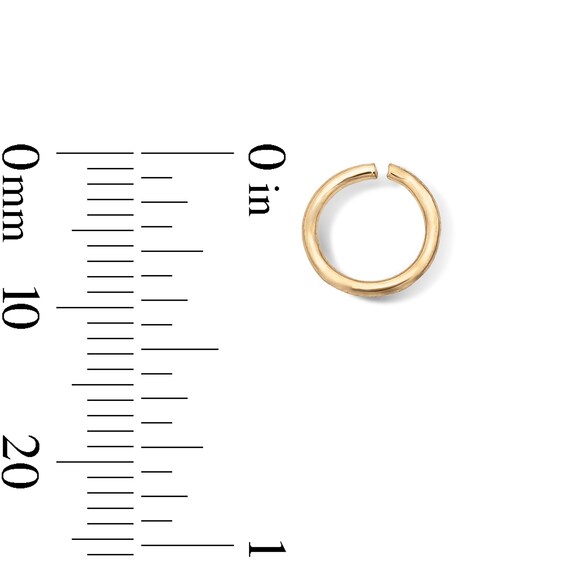 Yellow Ion-Plated Nose Hoop Set - 18G