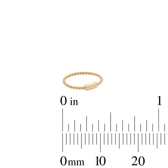 Yellow Ion-Plated Textured Nose Ring Set – 22G