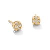 Thumbnail Image 1 of 10K Solid Gold 1/20 CT. T.W. Lab-Grown Diamond Circle Studs