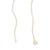 Thumbnail Image 2 of 14K Gold Plated CZ Heart Pendant Necklace - 16" + 2"