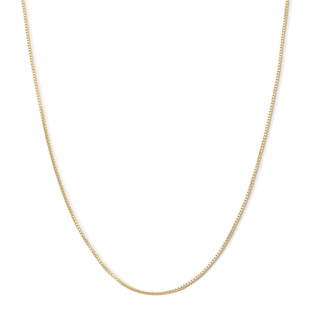 14K Gold Plated Box Chain - 20"