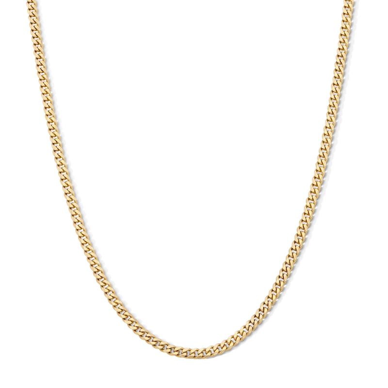 Main Image 1 of 14K Gold Plated Curb Chain - 20"