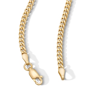 14K Gold Plated Curb Chain - 20"