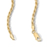 Thumbnail Image 3 of 14K Gold Plated Rope Chain - 18"