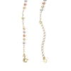 Thumbnail Image 3 of 10K Gold Bonded Tri-Tone Bead Rosary Necklace - 17″ + 2″