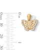 Thumbnail Image 2 of 14K Gold Plated CZ Butterfly Charm