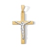 Thumbnail Image 1 of 14K Gold Plated Crucifix Necklace Charm