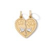Thumbnail Image 1 of 14K Gold Plated Te Amo Breakable Heart Charm