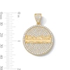 Thumbnail Image 2 of 14K Gold Plated CZ Last Supper Charm