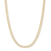 10K Gold Bonded 4.1mm Curb Chain - 16"