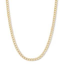 10K Gold Bonded 4.1mm Curb Chain - 16"