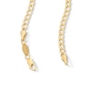 Thumbnail Image 2 of 10K Gold Bonded 3.3mm Curb Chain - 16"