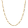 Thumbnail Image 1 of 10K Gold Bonded 3.45mm Figaro Chain - 16"