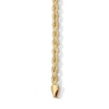 Thumbnail Image 2 of 10K Gold Bonded 3.8mm Rope Chain Bracelet - 7"