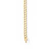 Thumbnail Image 2 of 10K Gold Bonded 4.1mm Curb Chain Anklet - 10"