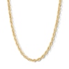 Thumbnail Image 1 of 10K Gold Bonded 5.5mm Rope Chain - 26"