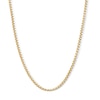 Thumbnail Image 1 of 10K Gold Bonded 2.5mm Rounded Box Chain - 20"