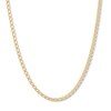 10K Gold Bonded 2.5mm Rambo Chain - 20
