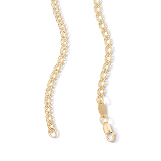 10K Gold Bonded 2.5mm Rambo Chain - 20