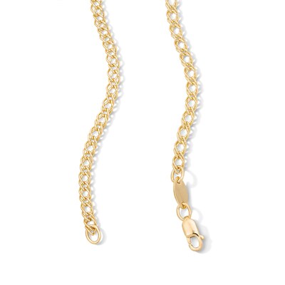 10K Gold Bonded 2.5mm Rambo Chain - 20