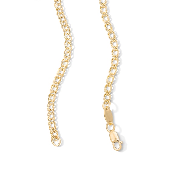 10K Gold Bonded 2.5mm Rambo Chain - 20